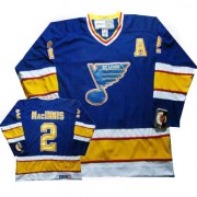 Al Macinnis St. Louis Blues Vintage CCM Hockey Jersey 